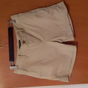 Eddie Bauer shorts, beige khaki